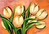 Famous Tulips Paintings - Natural Beauty Tulips I